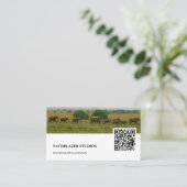 olifantenberg | Wildlife fotografie | Visitekaartje (Staand voorkant)