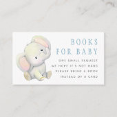 Olifantenboeken voor Baby Informatiekaartje (Voorkant)