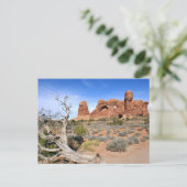 Olifantendans bij Arches National Park Briefkaart (Staand voorkant)