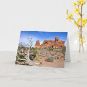 Olifantendans bij Arches National Park Kaart (Gele Bloem)
