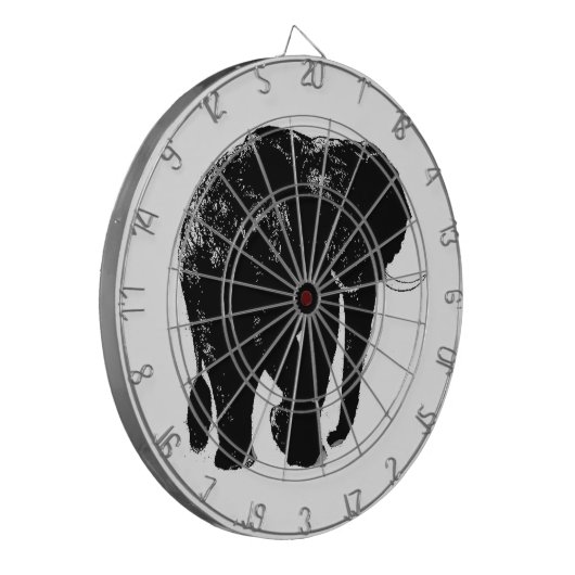 Olifantendartbord Dartbord (Voorkant Links)