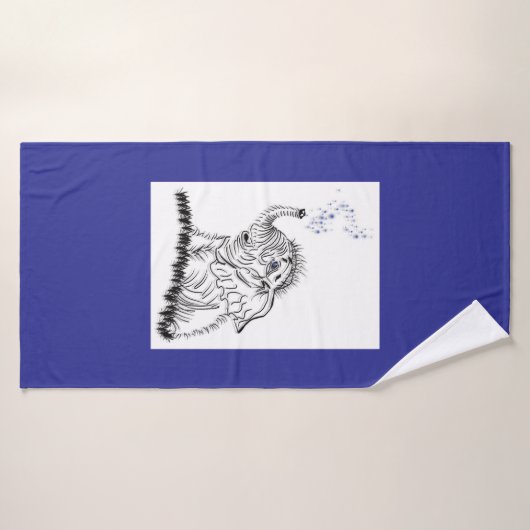 olifantenenergie badhanddoek (Badhanddoek)