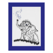 olifantenenergie perfect poster (Voorkant)