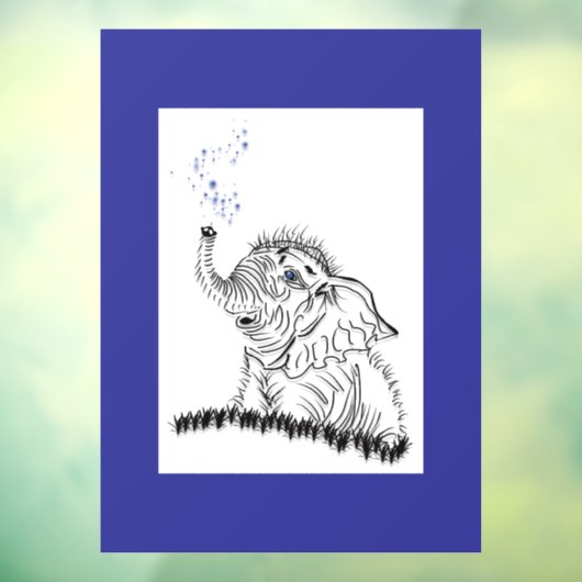 olifantenenergie raamsticker (Vel 3)