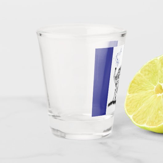 olifantenenergie shot glas (Links)