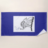 olifantenenergie strandlaken (Voorkant)