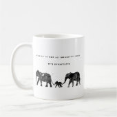 Olifantenfamilie Koffiemok (Links)