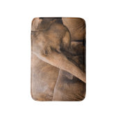 Olifantenfamilie: Majestic Wildlife Badmat (Voorkant Verticaal)