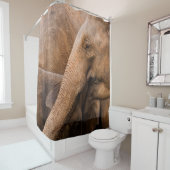 Olifantenfamilie: Majestic Wildlife Douchegordijn (In situ)