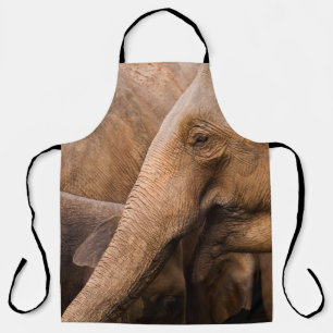 Olifantenfamilie: Majestic Wildlife Schort