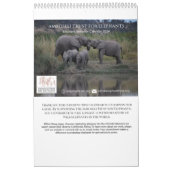 Olifantengedragskalender Kalender (Hoes)