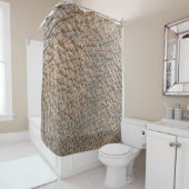 Olifantenhuid: Abstracte textuur achtergrond Douchegordijn (In situ)