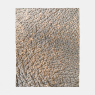 Olifantenhuid: Abstracte textuur achtergrond Fleece Deken