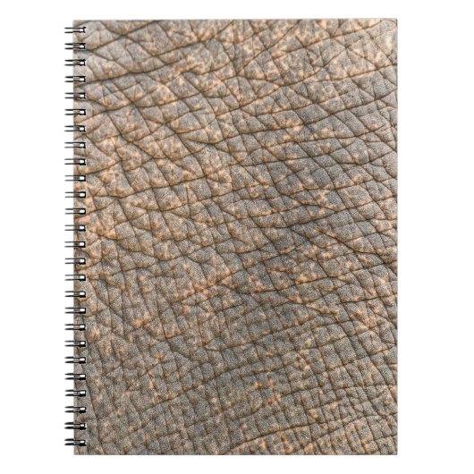 Olifantenhuid: Abstracte textuur achtergrond Notitieboek (Voorkant)