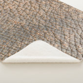 Olifantenhuid: Abstracte textuur achtergrond Sherpa Deken (3/4)