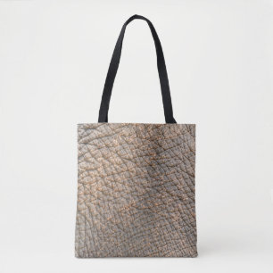 Olifantenhuid: Abstracte textuur achtergrond Tote Bag