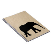 olifanteninktstempel notitieboek (Rechterzijde)