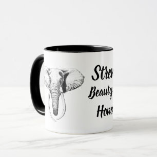 Olifantenkoffie mok, motivatie mok