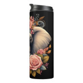 olifantenkop: gouden details thermosbeker (Geroteerd rechts)