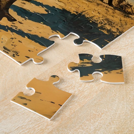 Olifantenkudde legpuzzel (Zijkant)