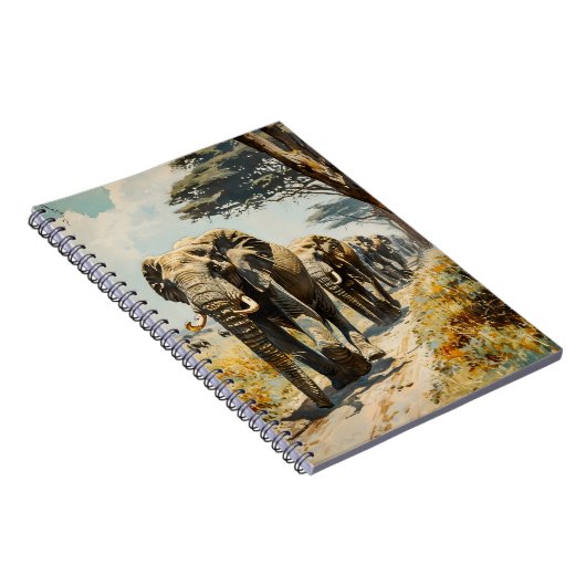 Olifantenkudde notitieboek (Rechterzijde)