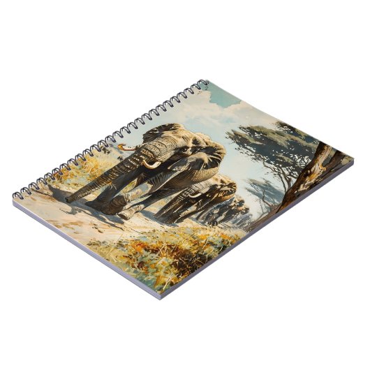 Olifantenkudde  notitieboek (Linkerzijde)