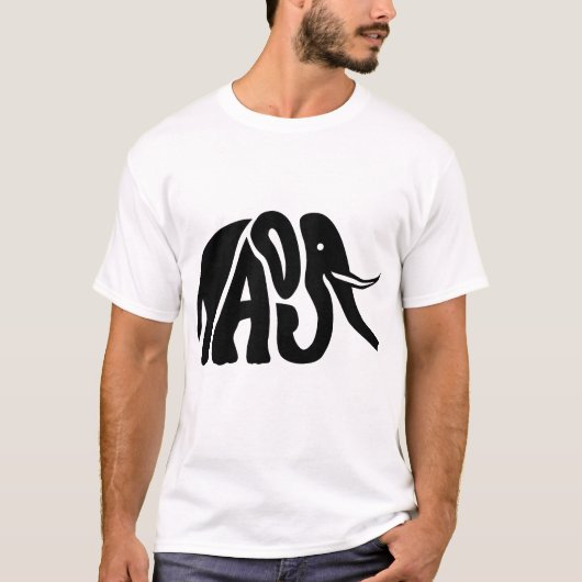 olifantenlap t-shirt (Voorkant)