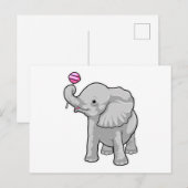 Olifantenlolly Briefkaart (Voorkant / Achterkant)