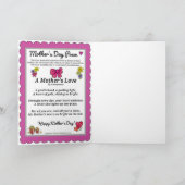 Olifantenmoeder en -dochter Moederdag Kaart (Binnen)