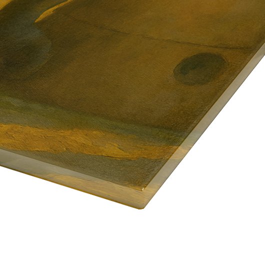 Olifantenpaar in heiligdom setting snijplank (Hoek)