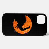Olifantenprofiel Zonsverduistering Case-Mate iPhone Case (Achterkant (horizontaal))
