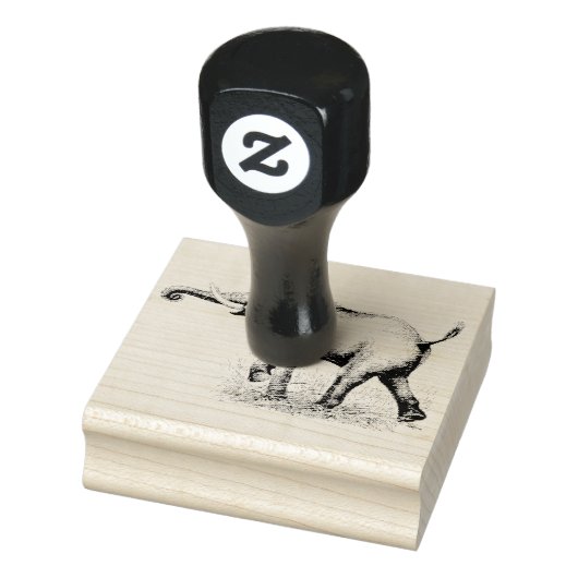 Olifantensafari dieren rubberstempel (Stempel)