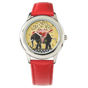 Olifantenshow in Geel Horloge