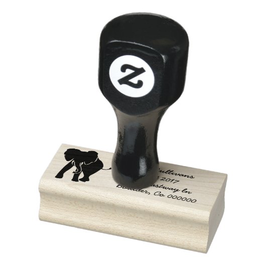 olifantenstempel rubberstempel (Stempel)
