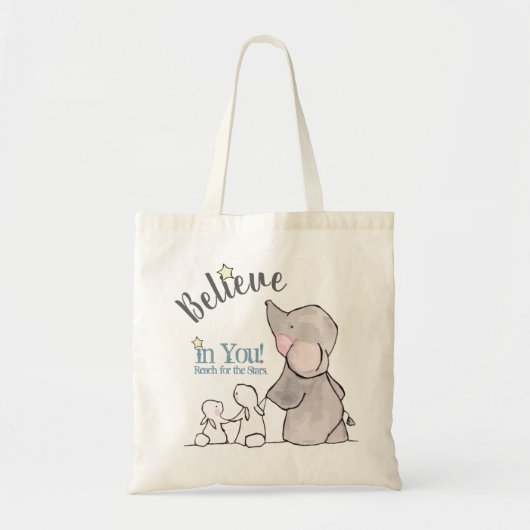 Olifantentas Tote Bag (Voorkant)