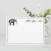  olifantentekening (Staand voorkant)