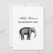  olifantentekening kaart (Voorkant)