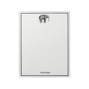 olifantentekening notitieblok