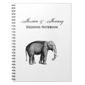 olifantentekening notitieboek (Voorkant)