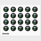 Olifantenvoet ronde sticker (Vel)