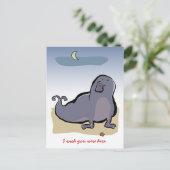 olifantenzegel briefkaart (Staand voorkant)