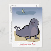 olifantenzegel briefkaart (Voorkant / Achterkant)