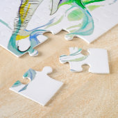 olifantenzon legpuzzel (Zijkant)