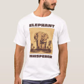 Olifantfluisteraar T-shirt (Voorkant)
