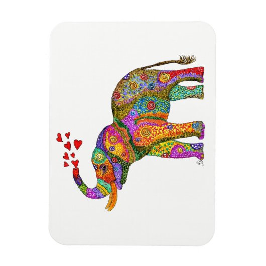 Olifantmagneet 3"x4" magneet (Verticaal)