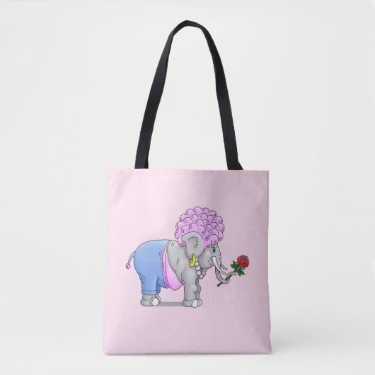 Olifantromance Tote Bag (Voorkant)