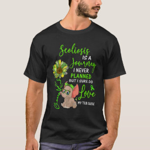 Olifantscoliose is een reis die ik nooit had gepla t-shirt