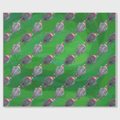 Olifantskoppen en staarten Patroon Kerstmis Cadeaupapier (Vlak)