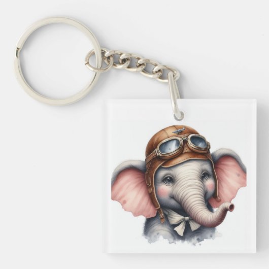 Olifantspiloot Sleutelhanger (voorkant)