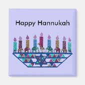 Olifantster Menorah Magneten (Voorkant)